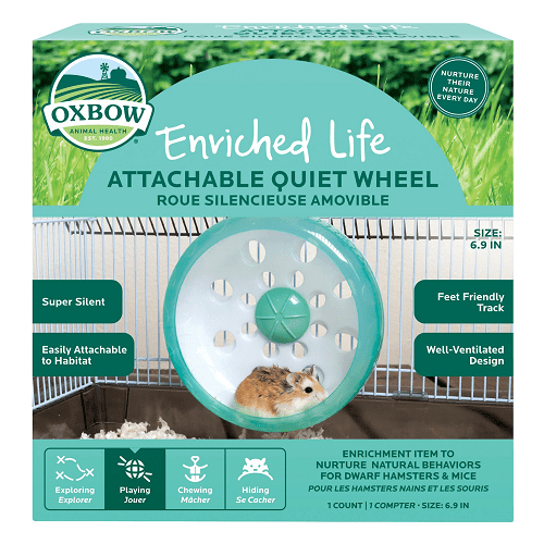 Enriched Life - Attachable Quiet Wheel - J & J Pet Club - Oxbow
