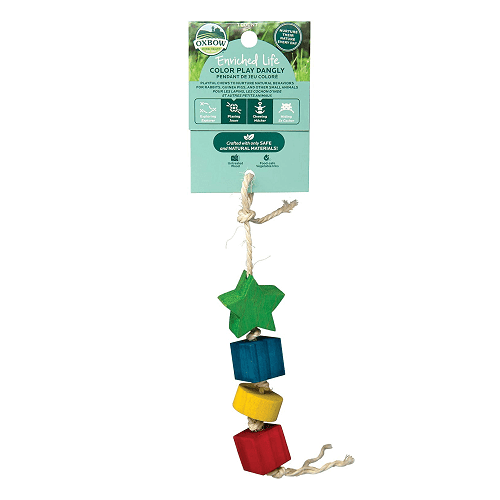 Enriched Life - Color Play Dangly - J & J Pet Club - Oxbow