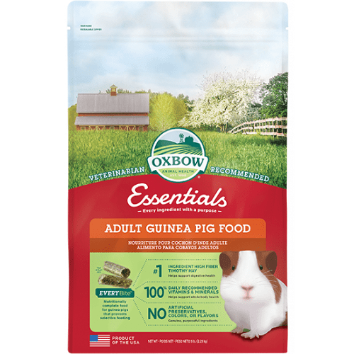 Essentials - Small Animal Food - Adult Guinea Pig - J & J Pet Club - Oxbow
