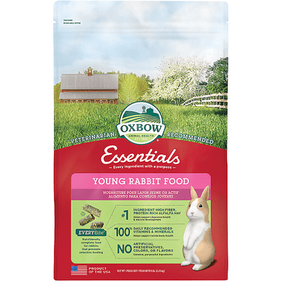 Essentials - Small Animal Food - Young Rabbit - J & J Pet Club - Oxbow