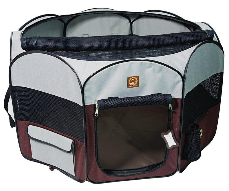 Fabric Portable Playpen - J & J Pet Club - One for Pets
