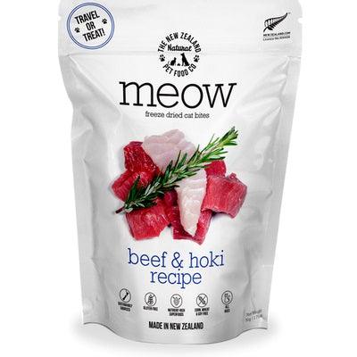 Freeze Dried Cat Food - Beef & Hoki - J & J Pet Club - Meow