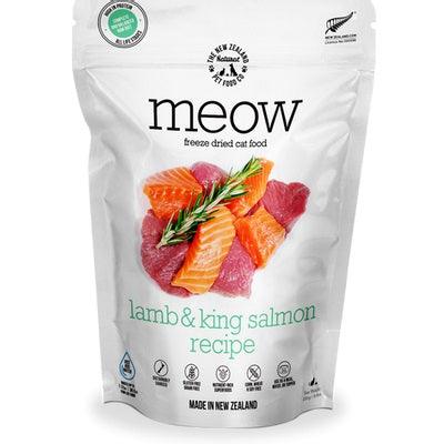 Freeze Dried Cat Food - Lamb & King Salmon - J & J Pet Club - Meow