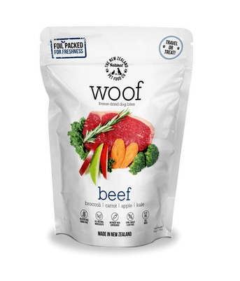 Freeze Dried Raw Dog Food - Beef - J & J Pet Club - WOOF