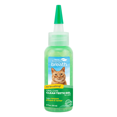 FRESH BREATH - Oral Care Gel For Cats (Daily Care) - 2 oz - J & J Pet Club - TropiClean