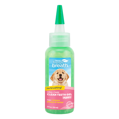FRESH BREATH - Oral Care Gel For Puppies (Daily Care) - 2 oz - J & J Pet Club - TropiClean