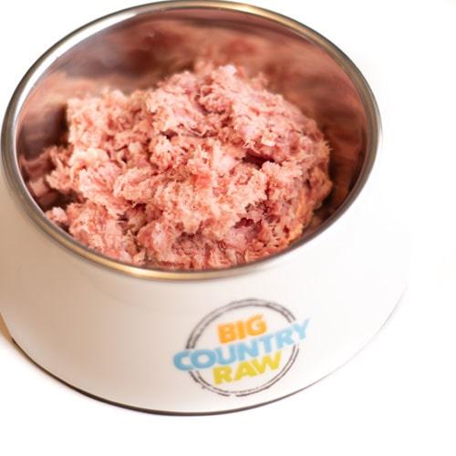 Frozen Dinner - PURE FORMULAS - Pure Turkey Carton - 4 x 1 lb - J & J Pet Club - Big Country Raw