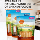 Hide Free Chicken Chews - Large 7” Roll (Up to 75 lbs) - 2 pk - J & J Pet Club - Canine Naturals