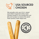 Hide Free Chicken Chews - Large 7” Roll (Up to 75 lbs) - 2 pk - J & J Pet Club - Canine Naturals