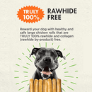 Hide Free Chicken Chews - Large 7” Roll (Up to 75 lbs) - 2 pk - J & J Pet Club - Canine Naturals