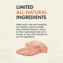 Hide Free Chicken Chews - Large 7” Roll (Up to 75 lbs) - 2 pk - J & J Pet Club - Canine Naturals