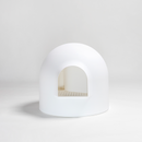 "Igloo" Cat Litter Box - incl. litter scoop - White - J & J Pet Club - Pidan