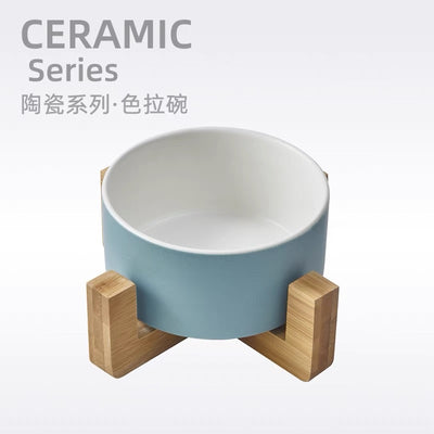 Ceramic Pet Bowl - Salad Bowl Series HOCC Pet Bowls, Feeders & Waterers.