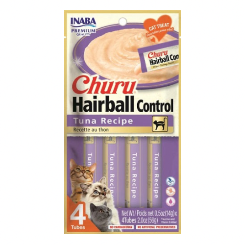 Cat Treat - Churu - Hairball Control - Tuna Recipe
