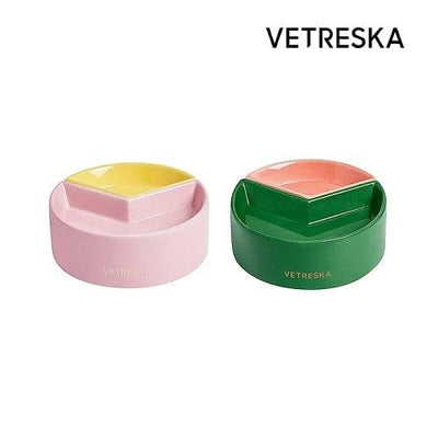 Like a Watermelon / Grapefruit Pet Bowl (Ceramic) - J & J Pet Club - Vetreska