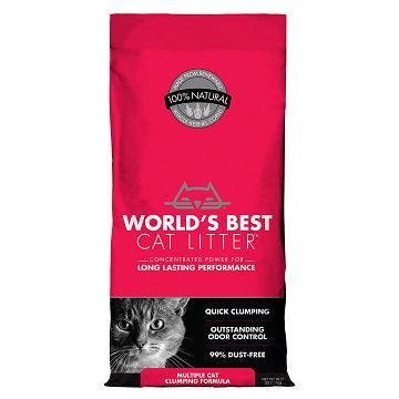 MULTIPLE CAT - Uncented Clumping Litter - J & J Pet Club - World's Best Cat Litter