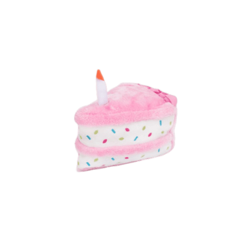 NomNomz - Birthday Cake - Pink - J & J Pet Club - ZippyPaws