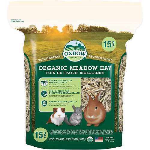 Organic Meadow Hay - 15 oz - J & J Pet Club - Oxbow