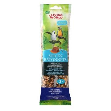 Parrot Sticks - Honey Flavour - 140 g (5 oz) - 2 pack - J & J Pet Club - Living World
