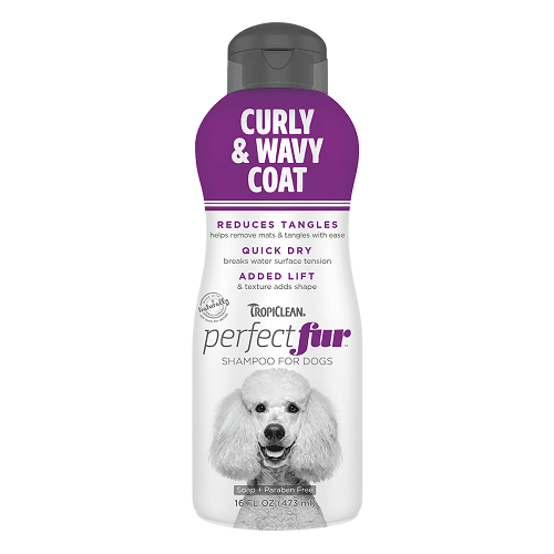 PERFECTFUR - Dog Shampoo - Curly & Wavy Coat - 16 oz / 473 ml - J & J Pet Club - TropiClean