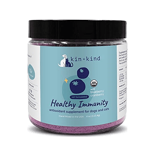 Pet Antioxidant Supplement - Healthy Immunity (Blueberry & Cranberry) - J & J Pet Club - Kin+Kind