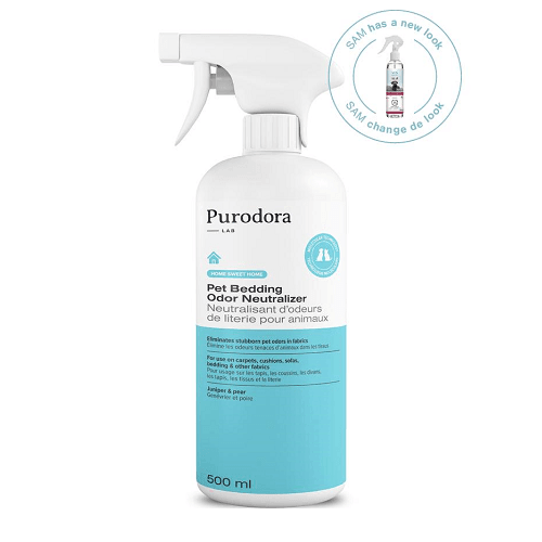 Pet Bedding Odor Neutralizer - 500 ml spray - J & J Pet Club - Purodora Lab