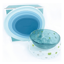 Pet Bowl - Double Wall "Paw Shape" Glass Bowl - J & J Pet Club - PAWOOF