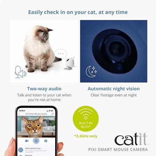 Pet Camera - PIXI - Smart Mouse Camera - J & J Pet Club - Catit