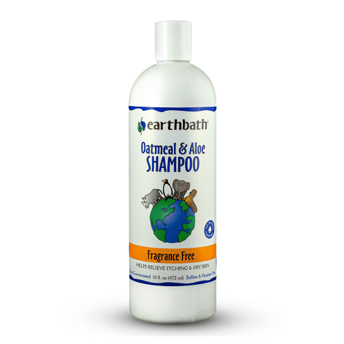 Pet Shampoo - Oatmeal & Aloe (Fragrance Free) - 16 fl oz - J & J Pet Club - Earthbath