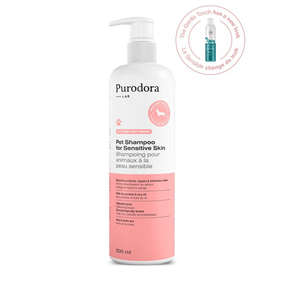 Pet Shampoo - Sensitive Skin - 500 ml - J & J Pet Club - Purodora Lab