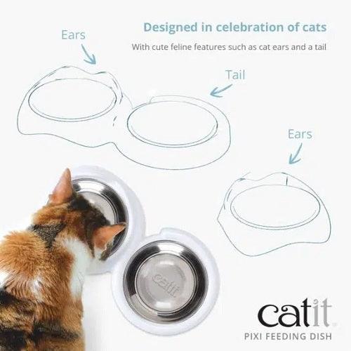 PIXI Feeding Dish - J & J Pet Club - Catit