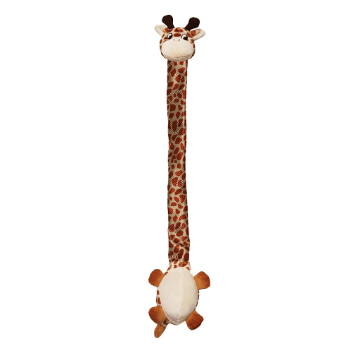 Plush Dog Toy - Danglers Giraffe - J & J Pet Club - Kong