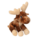 Plush Dog Toy - MARTY THE MOOSE - 8" - J & J Pet Club - SNUGAROOZ