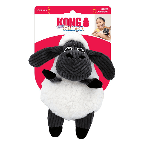 Plush Dog Toy - Sherps - Floofs Sheep - J & J Pet Club - Kong