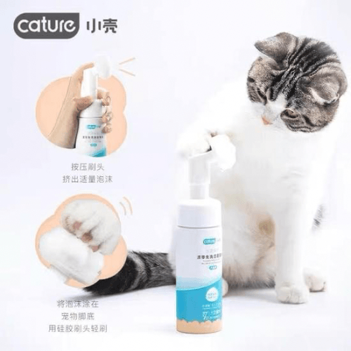 Purelab - Waterless Pet Paw Cleaning Foam - 150 ml - J & J Pet Club - Cature