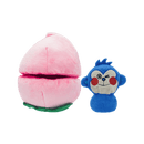 Puzzle Hunter Dog Toy - Fruity Critterz - Peach* - J & J Pet Club - HugSmart