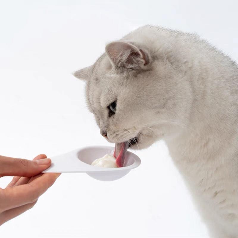 “Q-Spoon” Interactive Cat Food Feeder - J & J Pet Club - Pidan