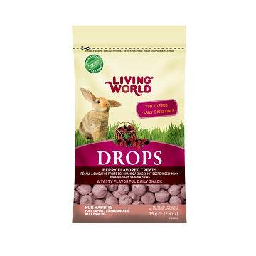 Rabbit Treat Drops - Fieldberry Flavour - 75 g (2.6 oz) - J & J Pet Club - Living World
