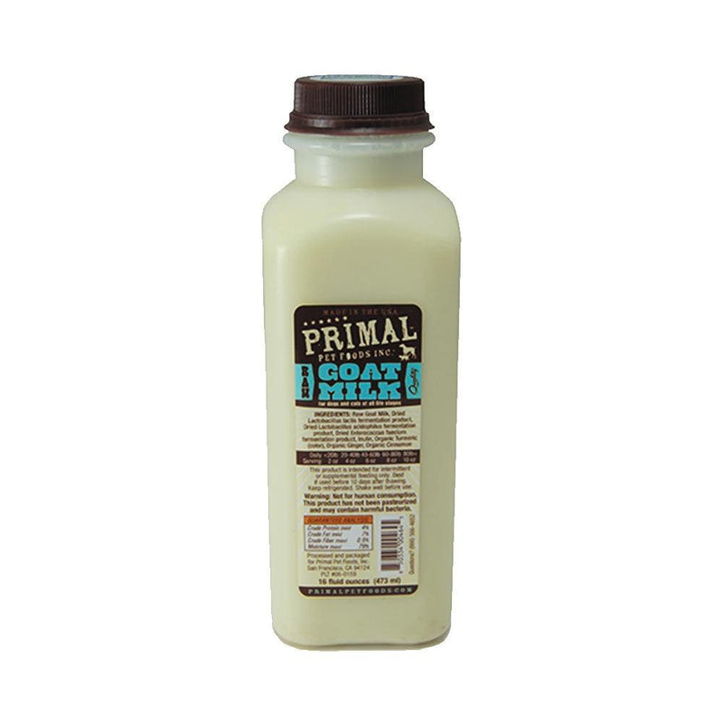 Raw Goat Milk - Original - J & J Pet Club - Primal