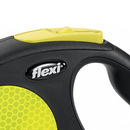 Retractable Leash - New Neon - M Tape 16 ft/5 m - J & J Pet Club - Flexi