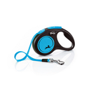 Retractable Leash - New Neon - S Tape 16 ft/5 m - J & J Pet Club - Flexi