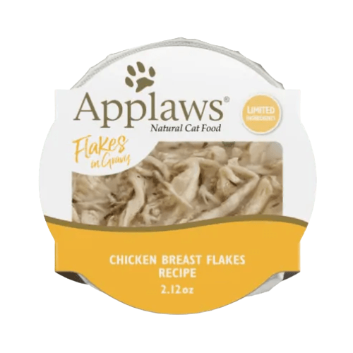 Side Dish Cat Treat - GRAVY - Grain Free Chicken Flakes - 60 g - J & J Pet Club - Applaws