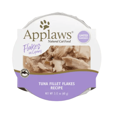 Side Dish Cat Treat - GRAVY - Grain Free Tuna Flakes - 60 g - J & J Pet Club - Applaws