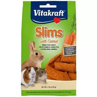 Slims with Carrot - 1.76 oz - J & J Pet Club - Vitakraft