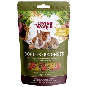 Small Animal Treat Donuts - 120 g (4.2 oz) - J & J Pet Club - Living World