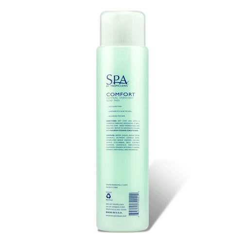 SPA Comfort - Pet Shampoo - Soothes Skin (Oatmeal & Kiwi) - 16 oz / 473 ml - J & J Pet Club - TropiClean