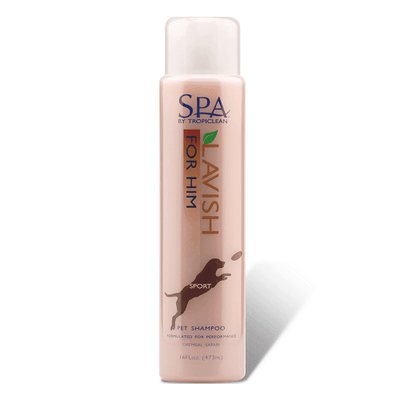 SPA For Him - Pet Shampoo - Formulated For Performance (Oatmeal Safari) - 16 oz / 473 ml - J & J Pet Club - TropiClean