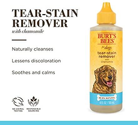 Tear Stain Remover For Dogs - 4 oz - J & J Pet Club - Burt's Bees