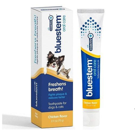 Toothpastes For Dogs & Cats - Chicken Flavor - 70 g - J & J Pet Club - Bluestem