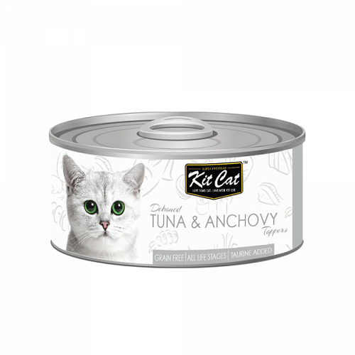 Canned Cat Topper - Deboned Tuna & Anchovy